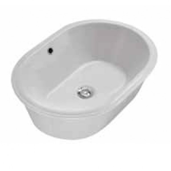 Овална Мивка за Вграждане Под Плот 60х42см. VANITY BASINS